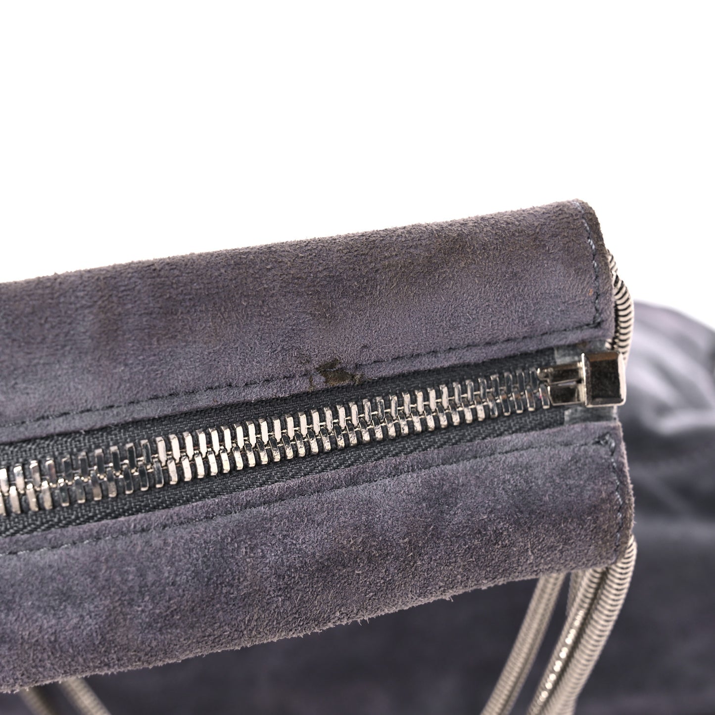 Suede Brenda Chain Grey