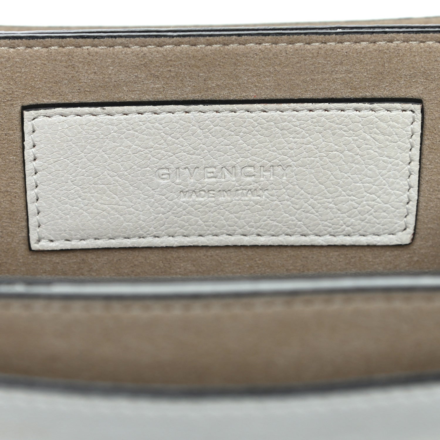 Givenchy Goatskin Small GV3 Shoulder Bag White 5 of 14
