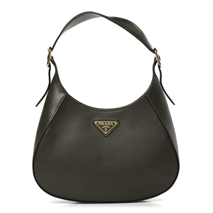 Prada Box Calfskin Shoulder Bag Militare 1 of 8