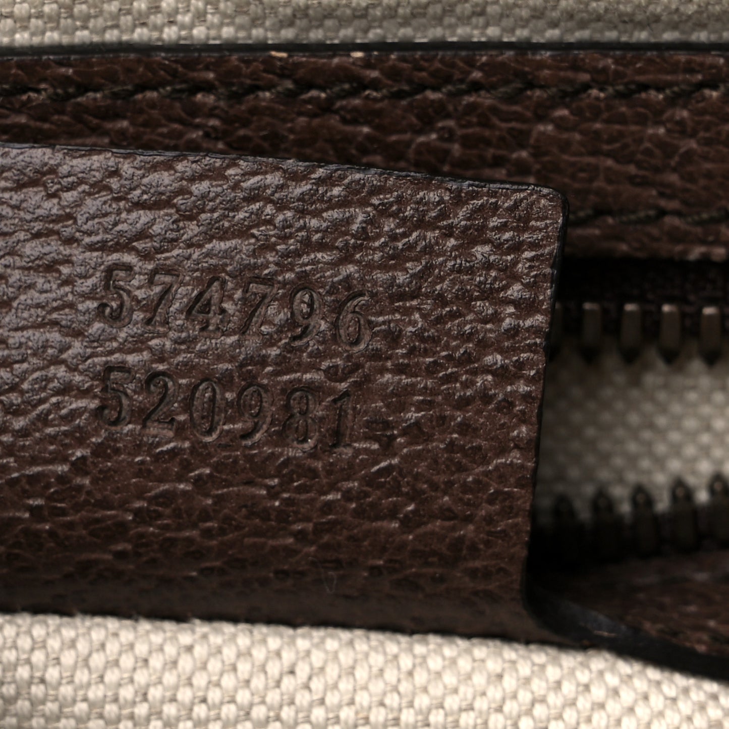 Soft GG Supreme Monogram Medium Ophidia Belt Bag Dark Brown