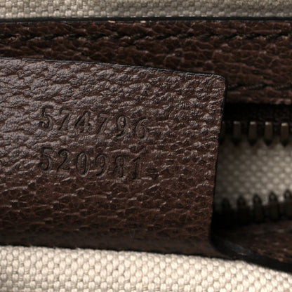 Gucci Soft GG Supreme Monogram Medium Ophidia Belt Bag Dark Brown 7 of 16