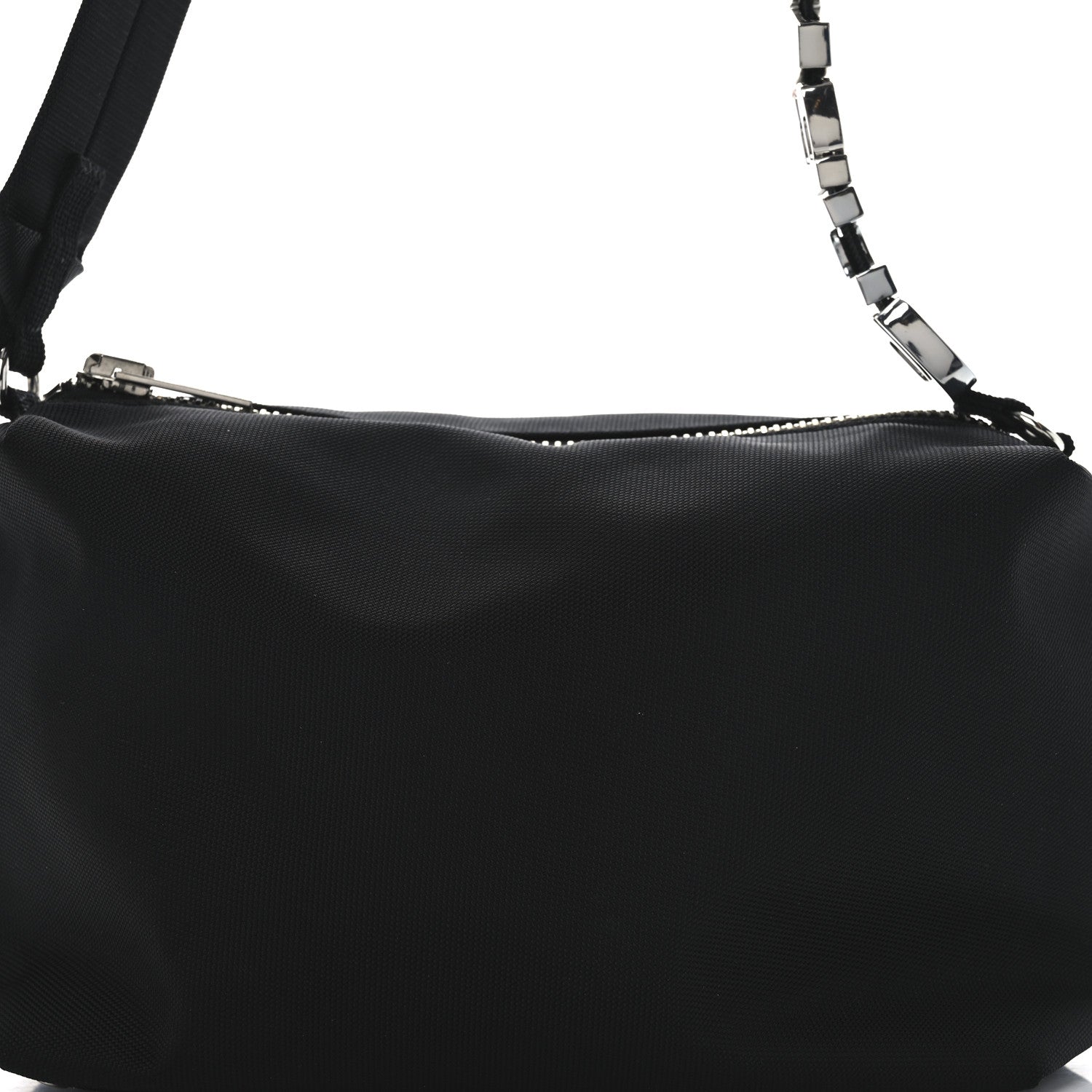 Alexander Wang Nylon Canvas Heiress Sport Shoulder Bag Black 7 of 9