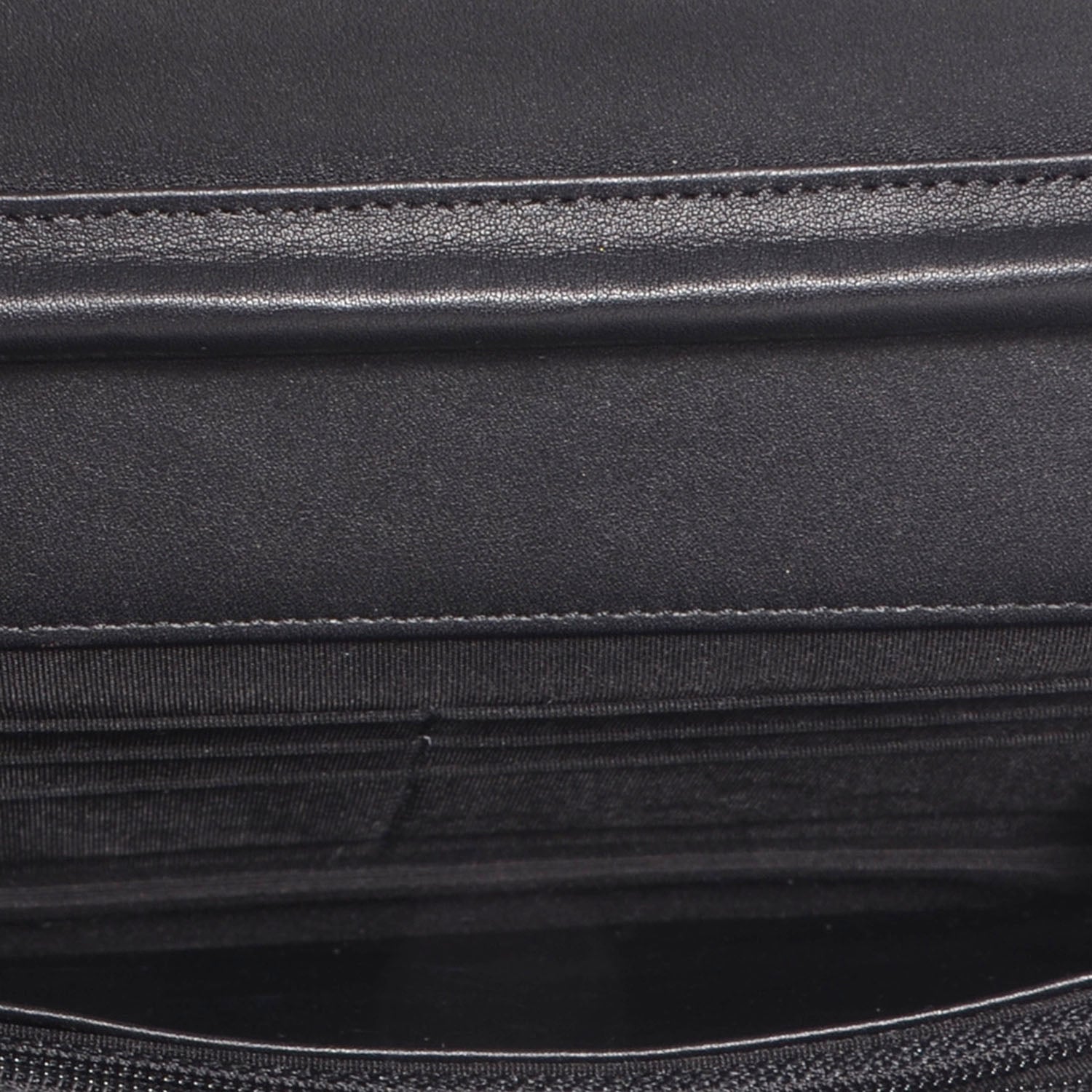 Chanel Caviar Timeless CC Wallet on Chain WOC Black 5 of 8
