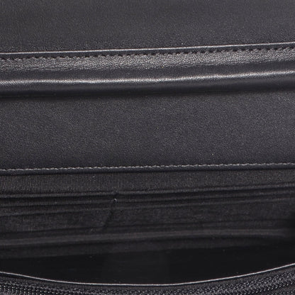 Chanel Caviar Timeless CC Wallet on Chain WOC Black 5 of 8