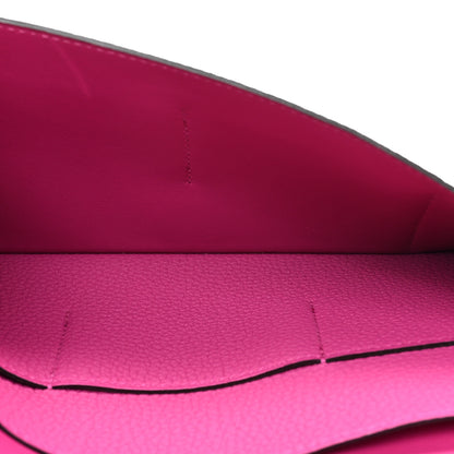 Hermes Togo Dogon Duo Wallet Rose Poupre 6 of 13