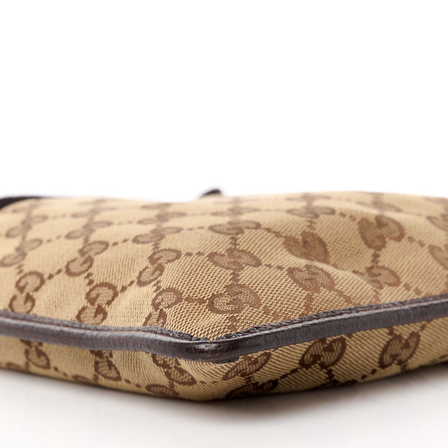 Gucci Monogram Messenger Crossbody Bag Dark Brown 10 of 11