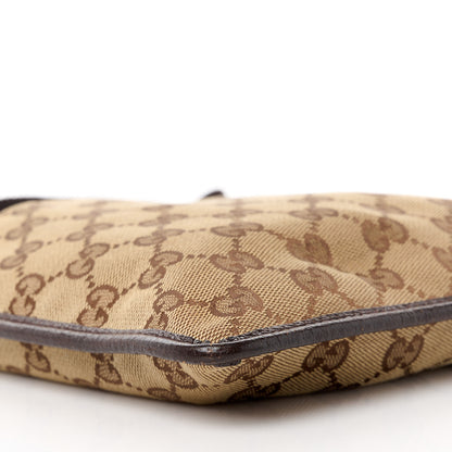 Gucci Monogram Messenger Crossbody Bag Dark Brown 10 of 11