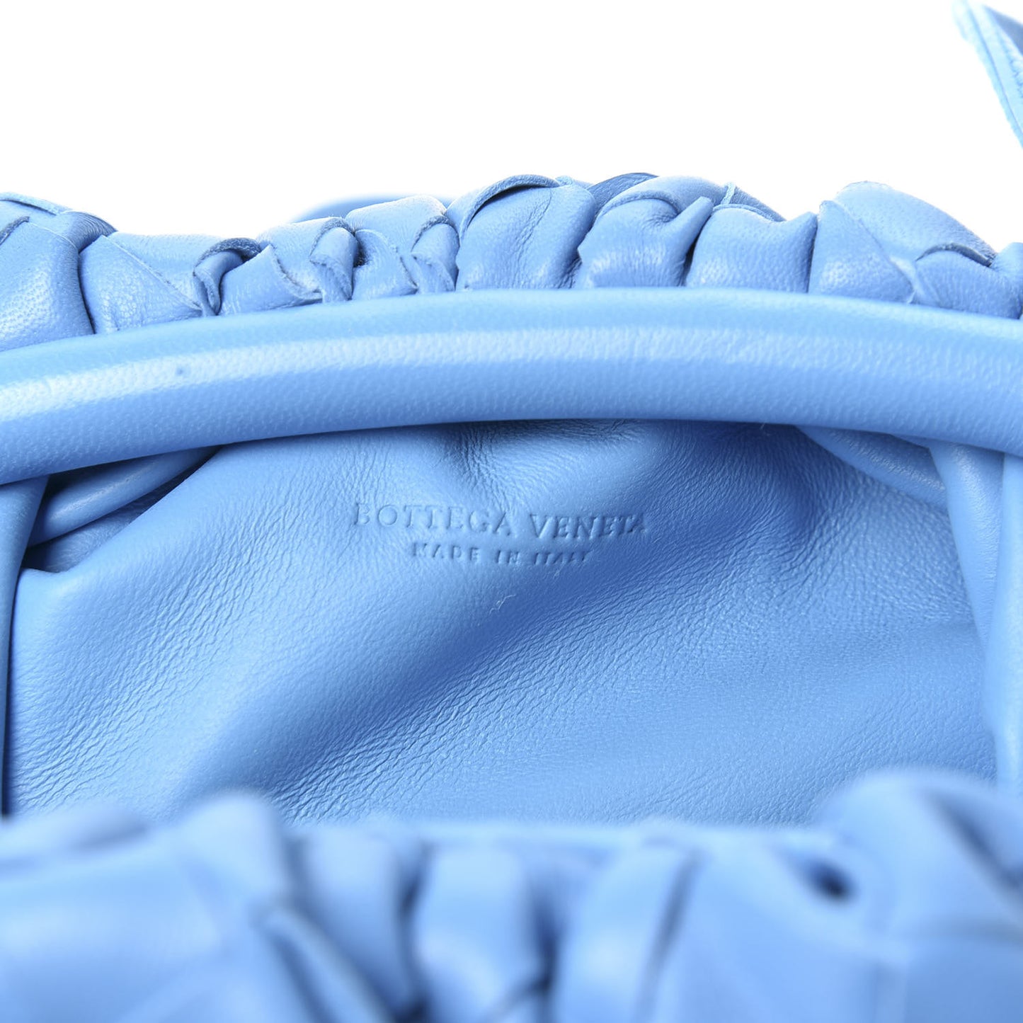Nappa Intrecciato The Mini Pouch Swimming Pool
