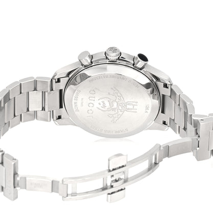 Gucci Stainless Steel 38mm G-Timeless Bee Chronograph Quartz Watch 4 of 5