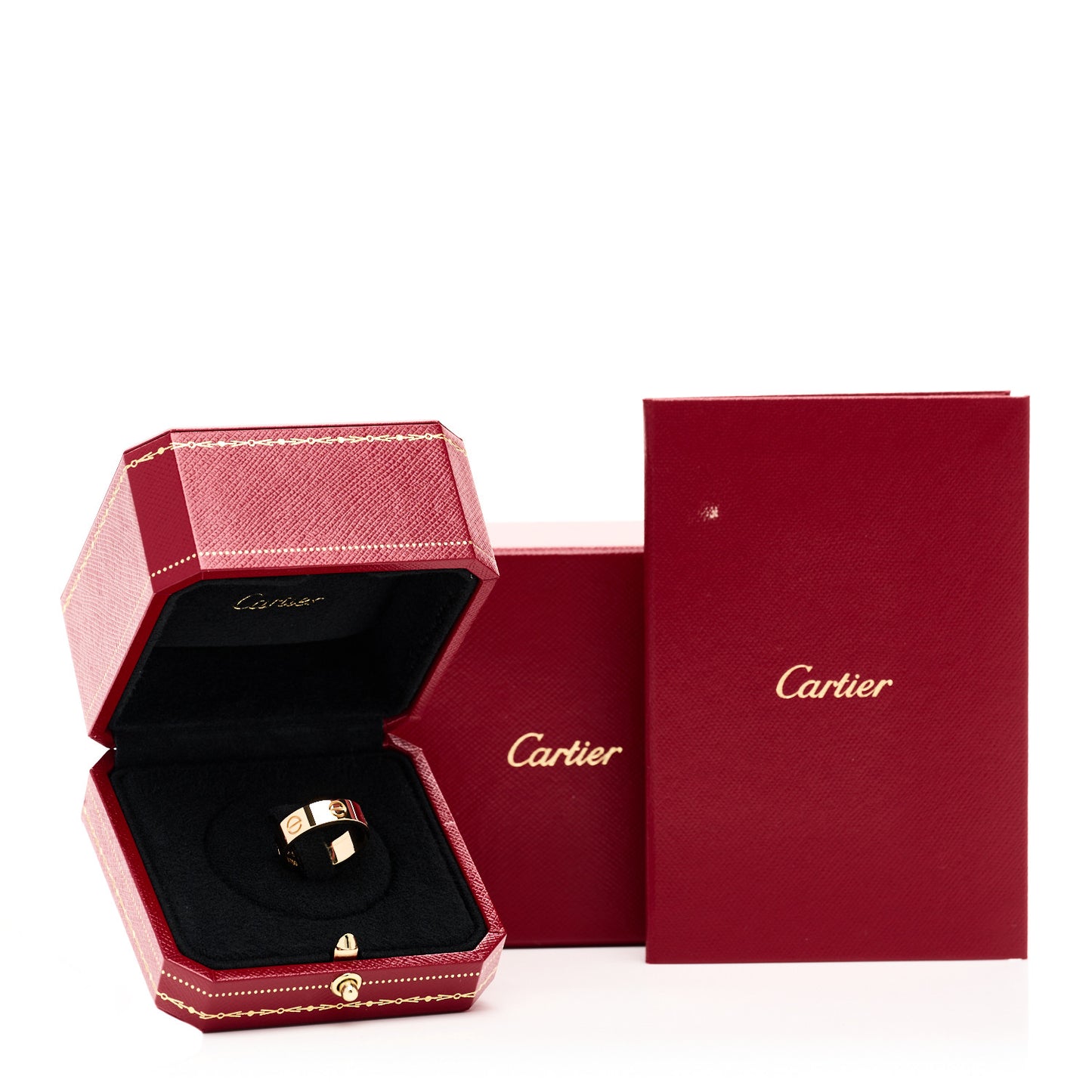 18K Yellow Gold 5.5mm LOVE Ring 52 6