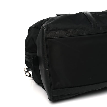 Prada Tessuto Nylon Saffiano Duffle Black 7 of 9