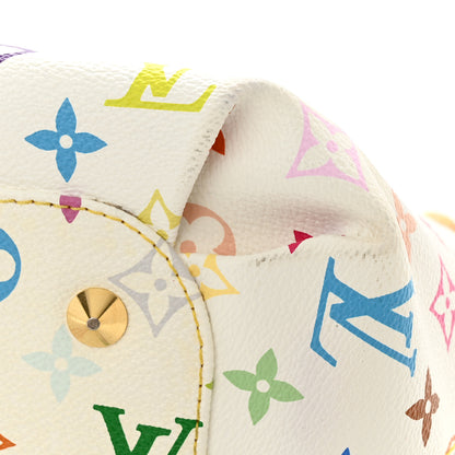 Louis Vuitton Monogram Multicolor Annie MM White 13 of 14