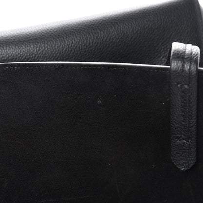 Celine Soft Grained Calfskin Medium Belt Cabas Phantom Black 10 of 13