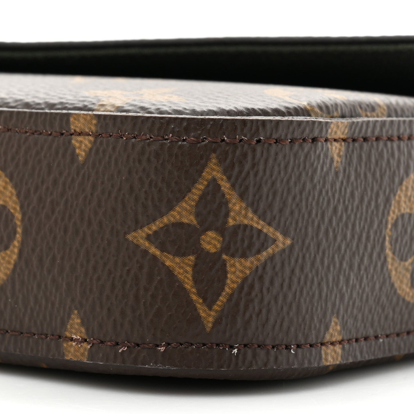 Monogram Felicie Strap & Go Kaki