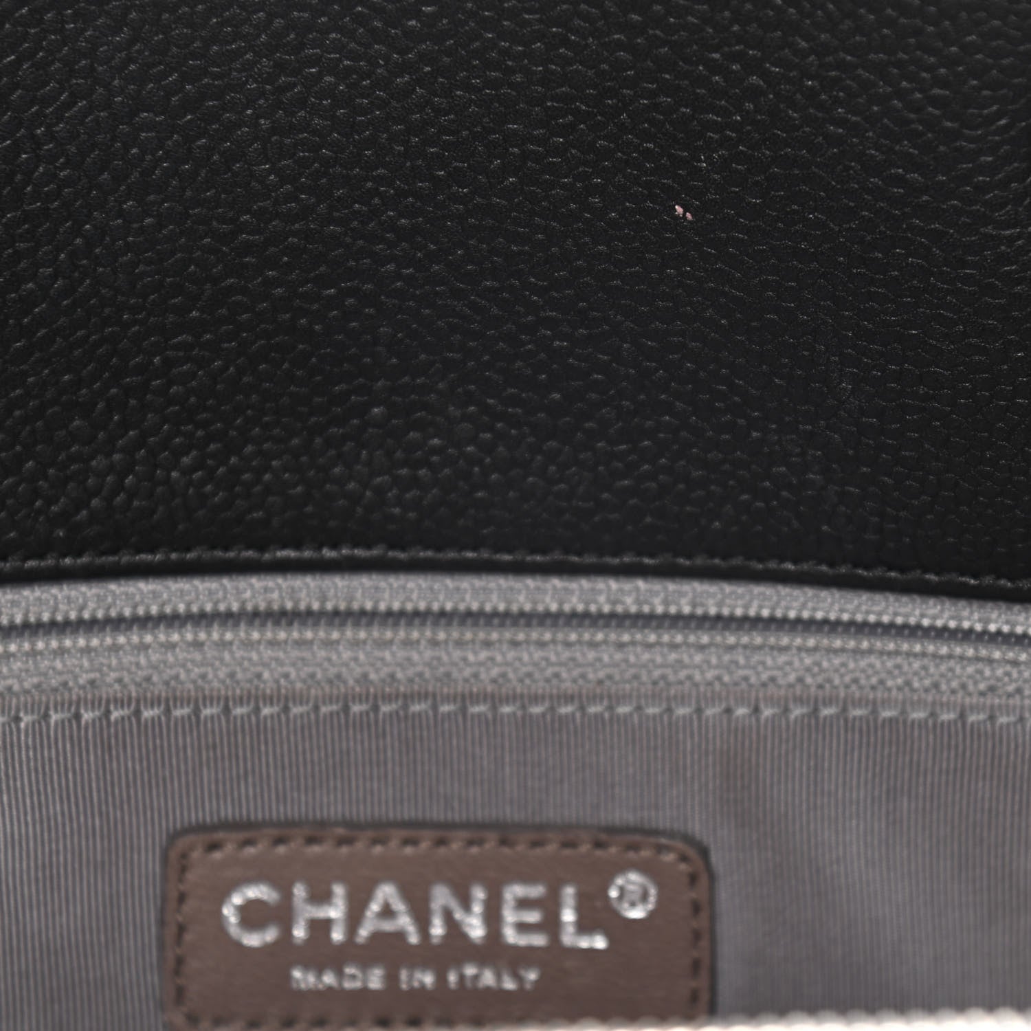 Chanel Soft Caviar Quilted CC Timeless Tote Black 8 of 11