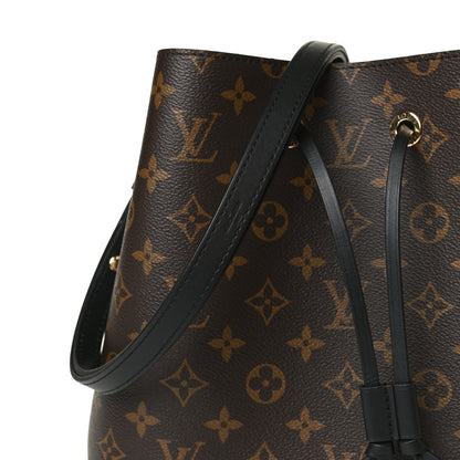 Louis Vuitton Monogram Neonoe MM Black 7 of 12