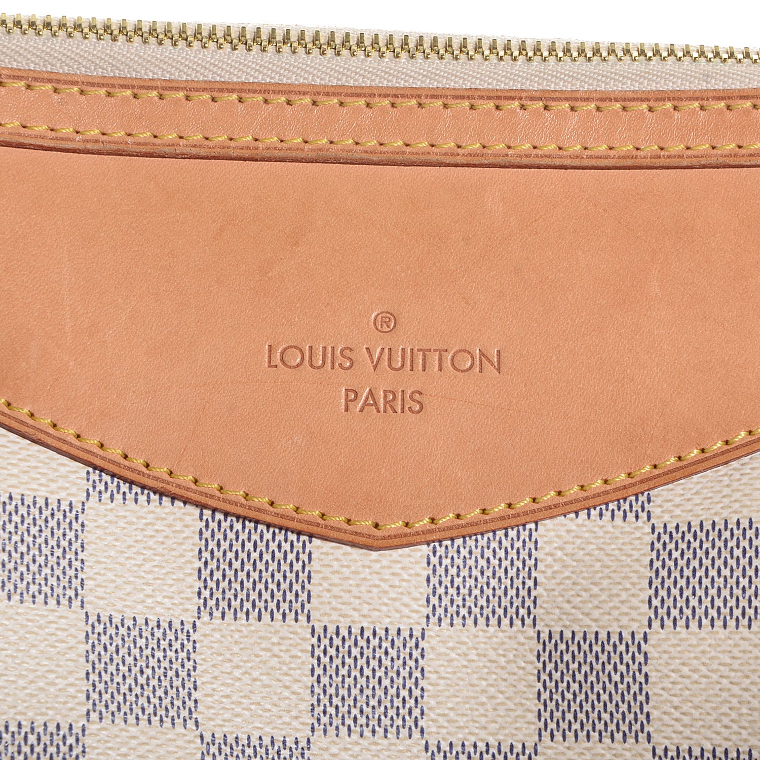 Louis Vuitton Damier Azur Siracusa MM 5 of 8
