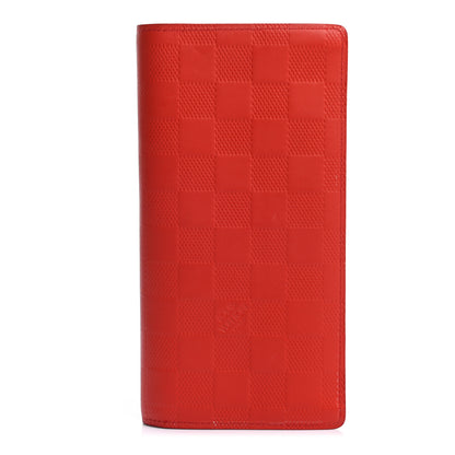 Louis Vuitton Damier Infini Brazza Wallet Magma 1 of 8