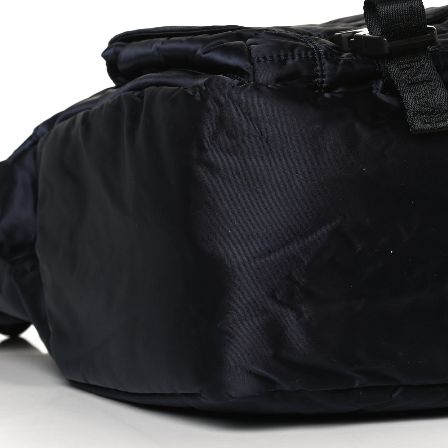 Nylon Quilted Sport CC Messenger Navy Blue