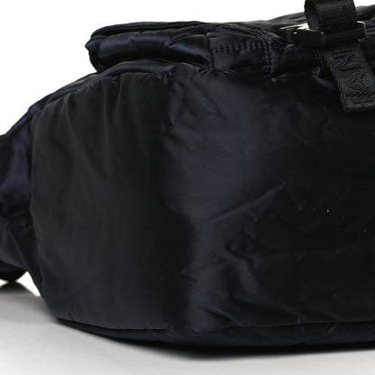 Chanel Nylon Quilted Sport CC Messenger Navy Blue 9 of 13