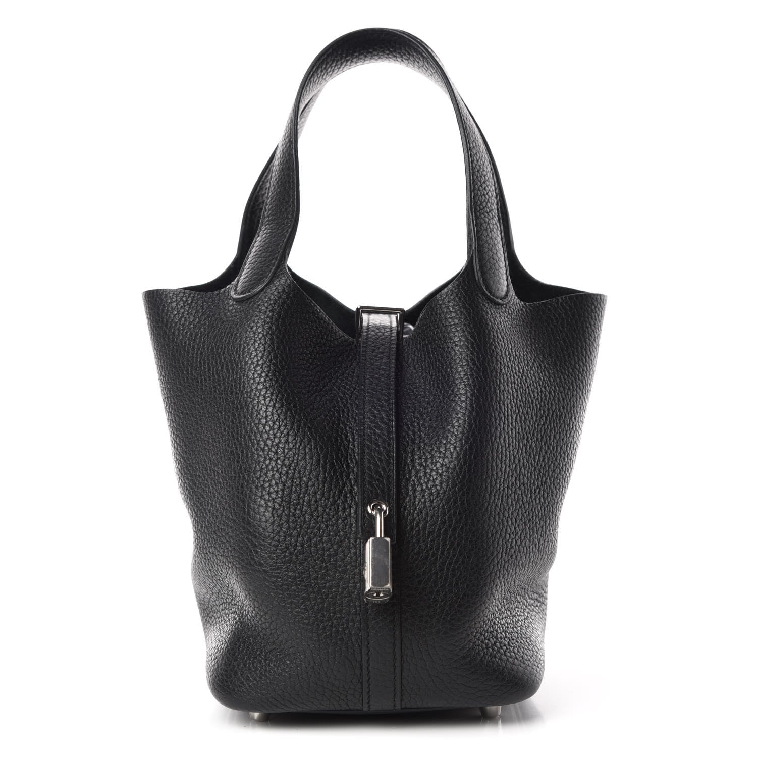 Hermes Taurillon Clemence Picotin Lock 18 PM Black 1 of 7