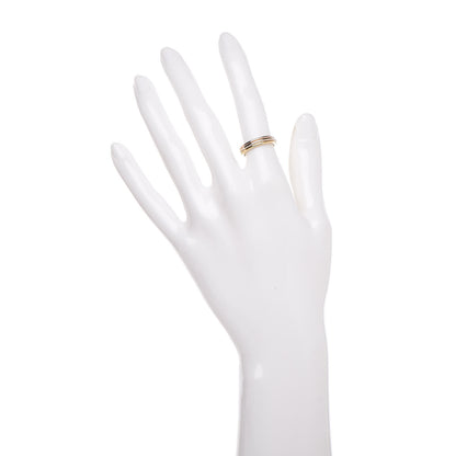 Cartier 18K White Pink Yellow Gold Trinity Wedding Band Ring 49 4.75 2 of 4