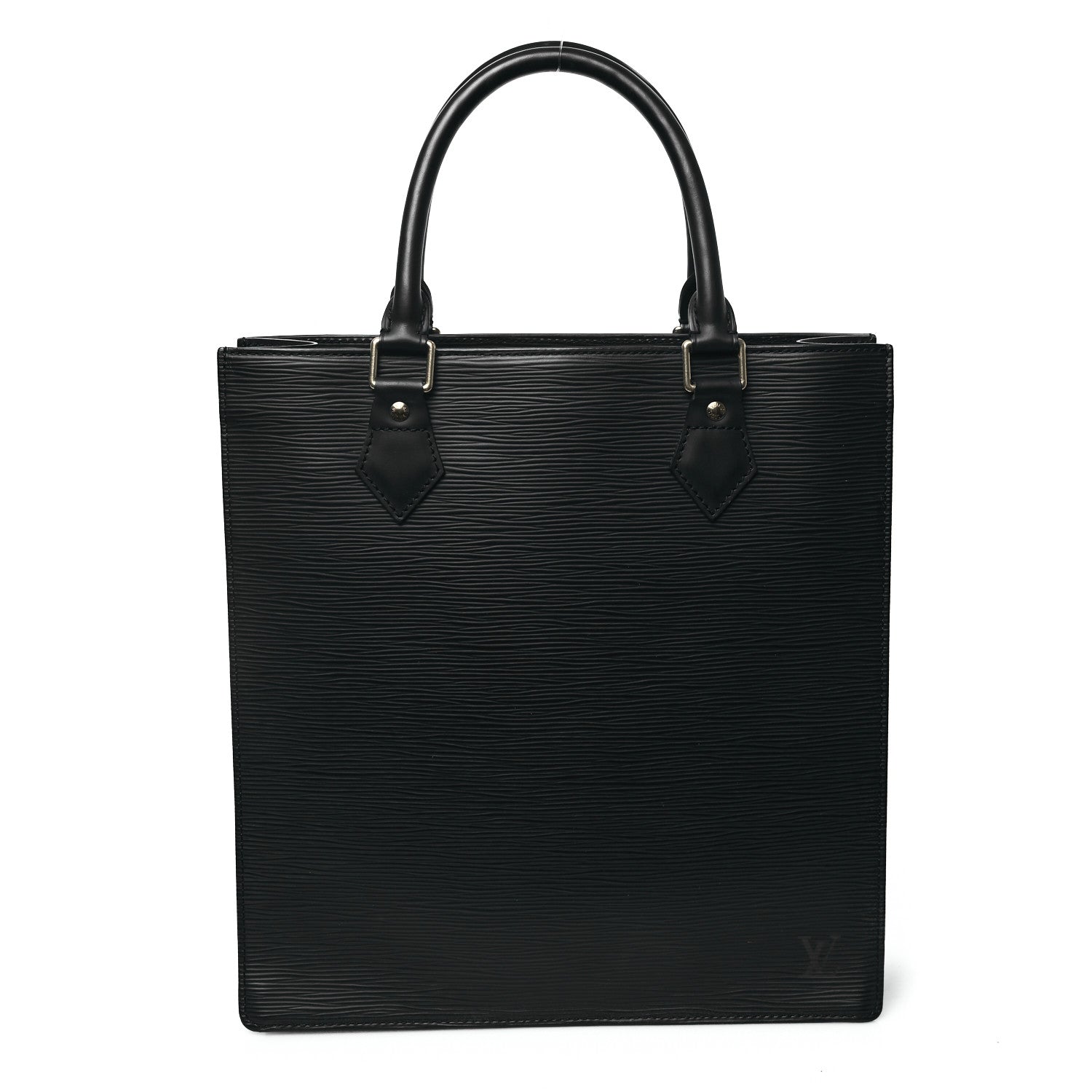 Louis Vuitton Epi Sac Plat PM  Black 1 of 10