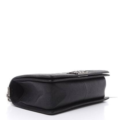Chanel Caviar Quilted Medium Boy Flap Black 4 of 12