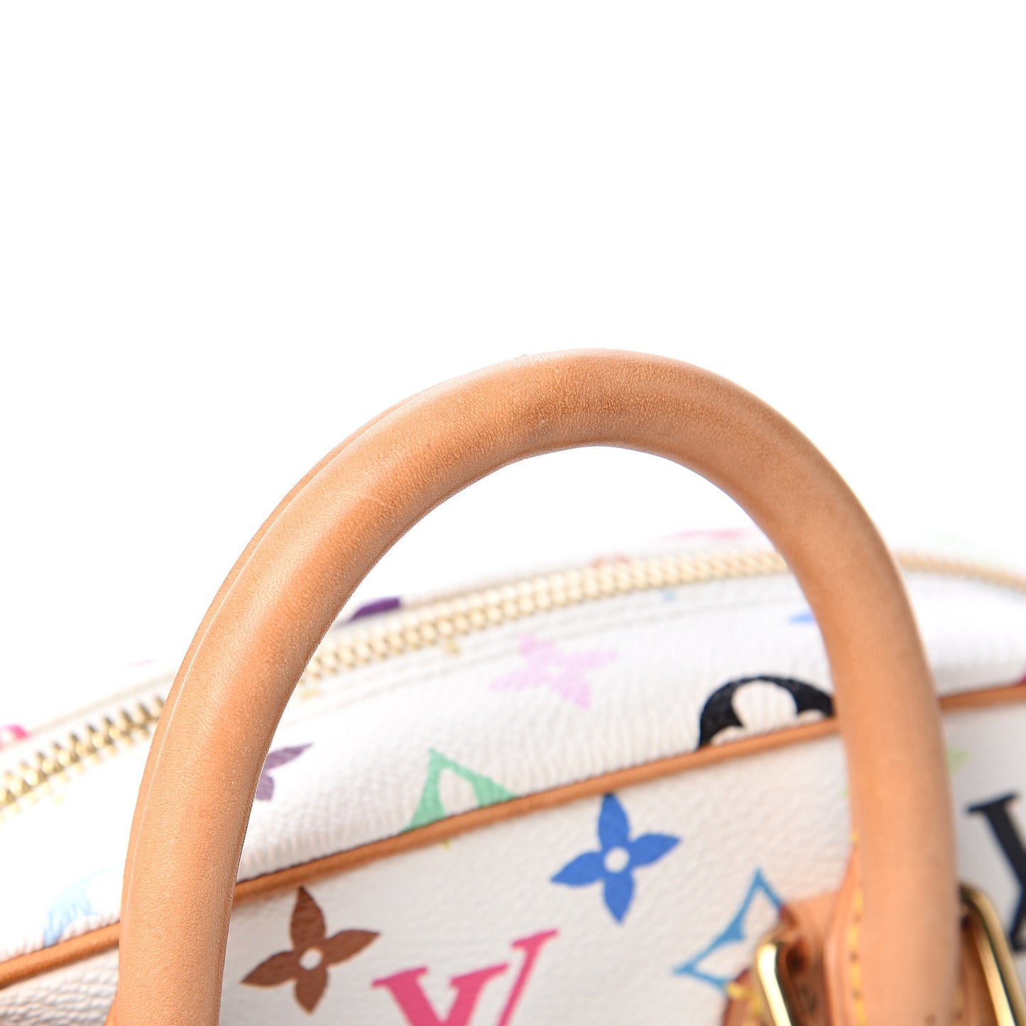 Monogram Multicolor Trouville White