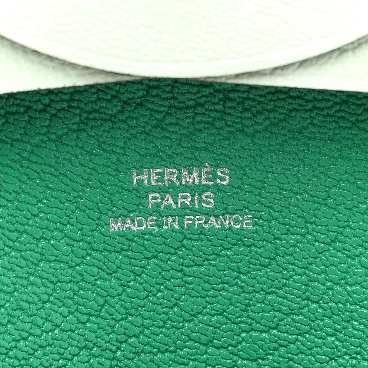 Chevre Mysore Bastia Verso Coin Purse Vert Fizz Menthe