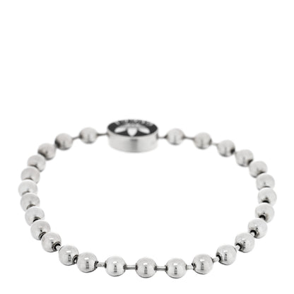 Gucci X ADIDAS Sterling Silver Enamel Bead Bracelet Black 2 of 4