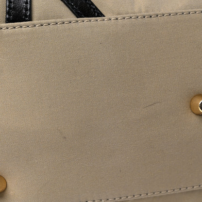 Burberry Canvas Calfskin Canterbury Tote Beige 15 of 17