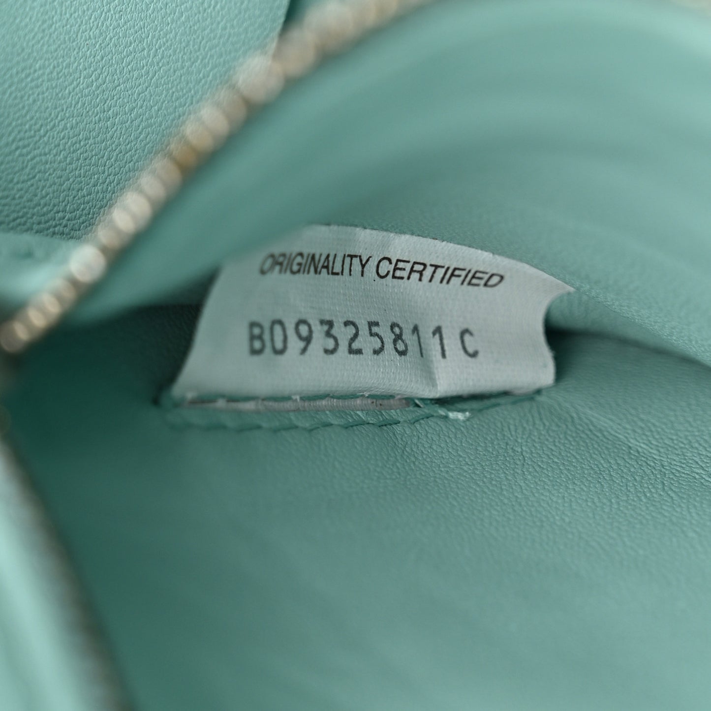 Lambskin Maxi Intreccio Cassette Bag Teal Washed