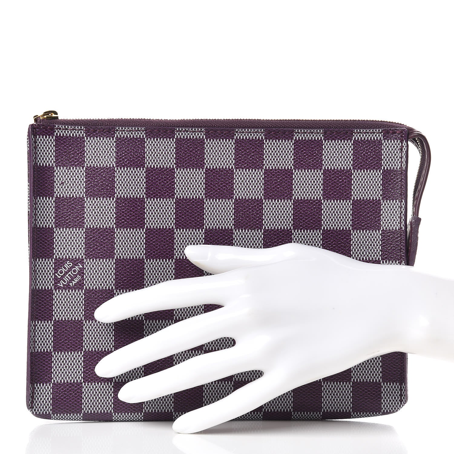 Louis Vuitton Damier Couleurs Element Clutch Quetsche 2 of 11