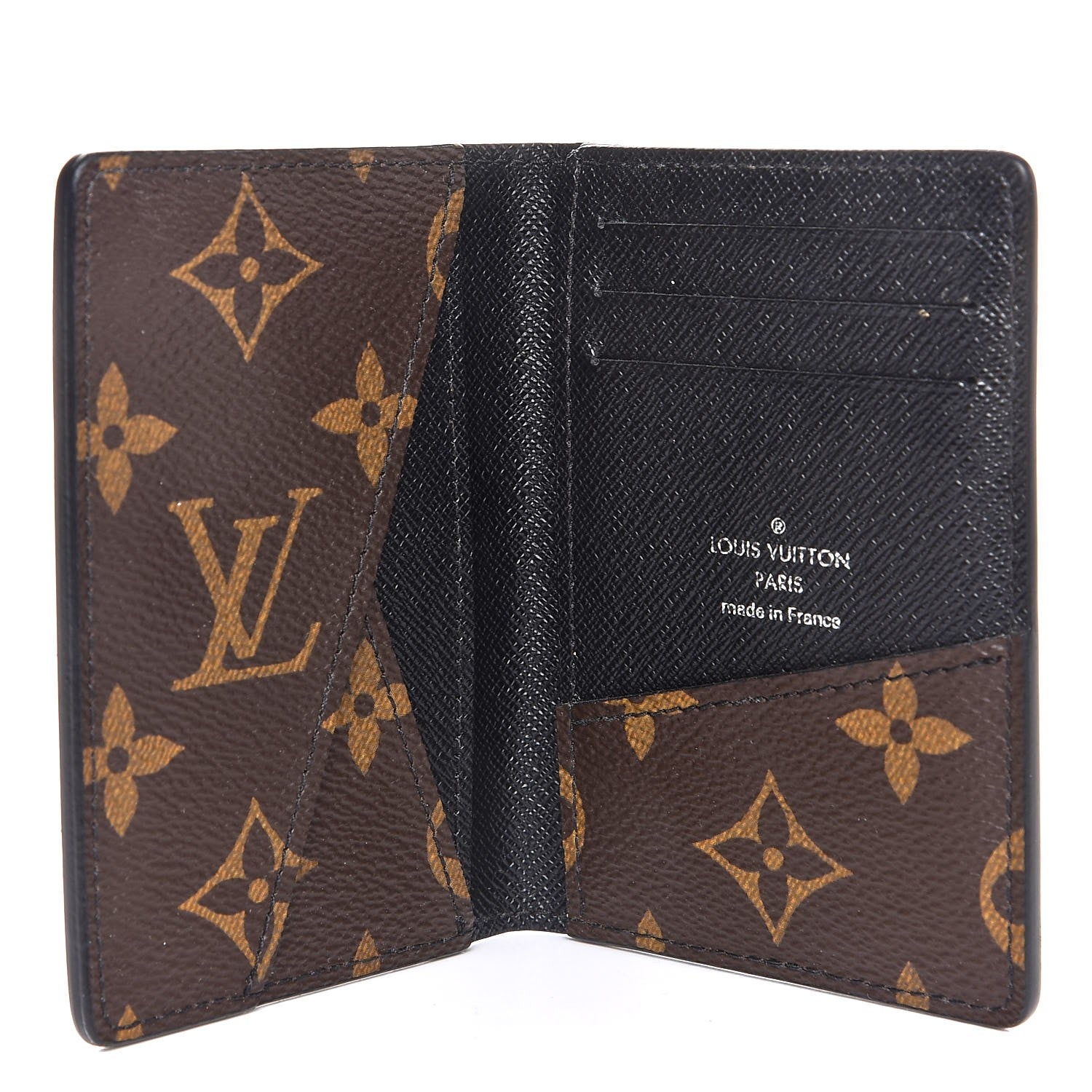 Louis Vuitton Monogram Macassar Pocket Organizer NM 5 of 7