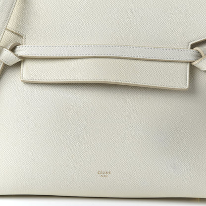 Celine Grained Calfskin Mini Belt Bag White 9 of 9