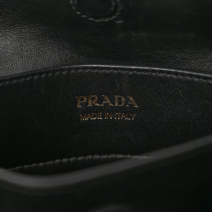 Prada Saffiano Cuir Medium Double Bag Cammeo Black 6 of 16