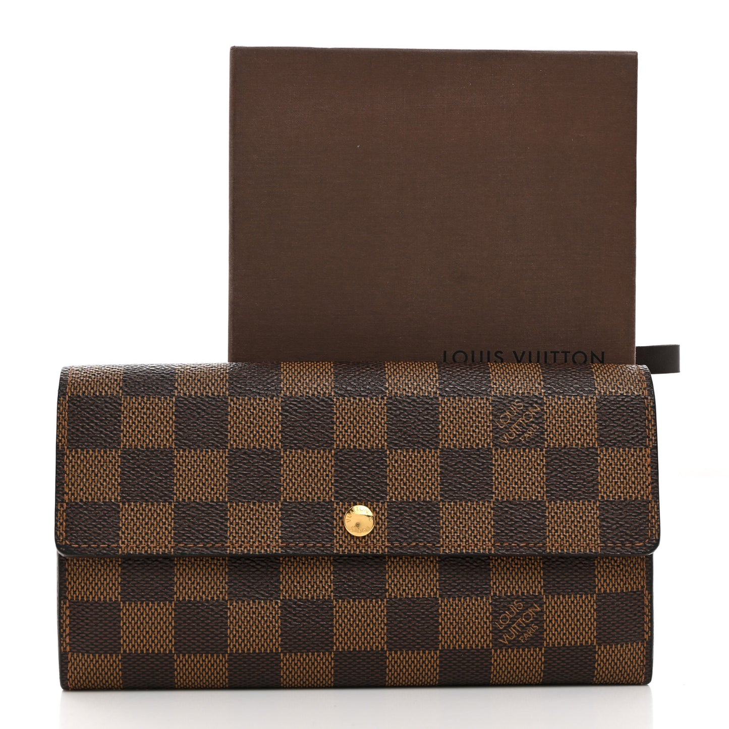 Damier Ebene Sarah Wallet