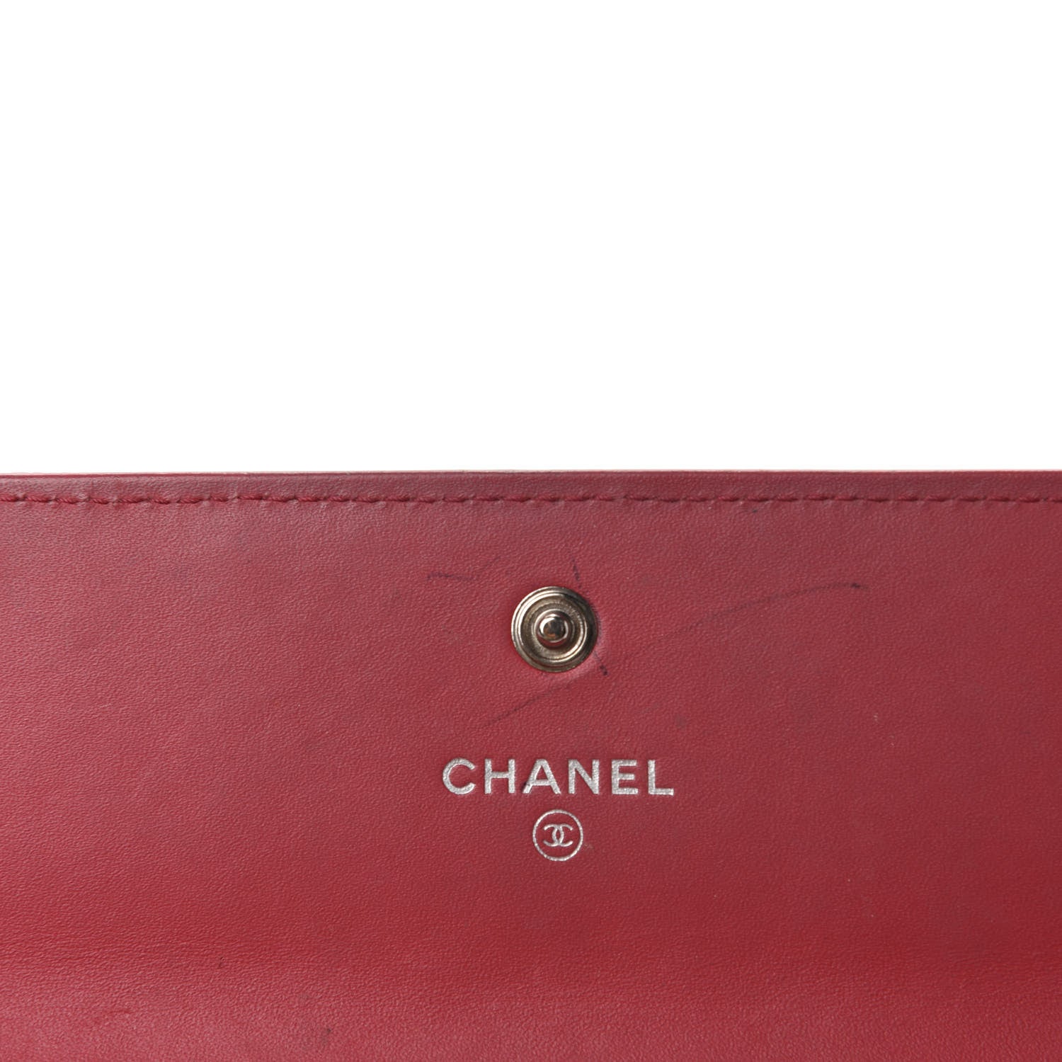 Chanel Caviar Timeless CC Large Flap Wallet Red 10 of 15