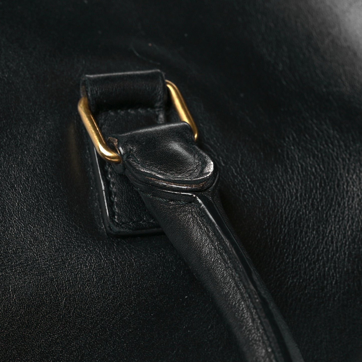 Calfskin Classic Duffle 6 Black