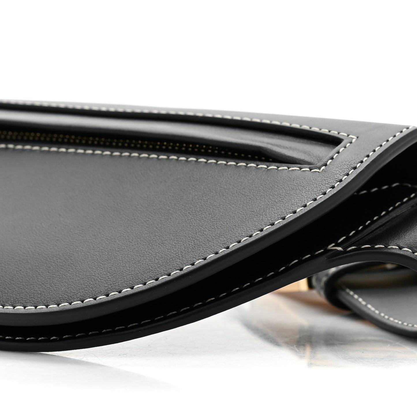 Smooth Calfskin Olympia Belt Bag Black