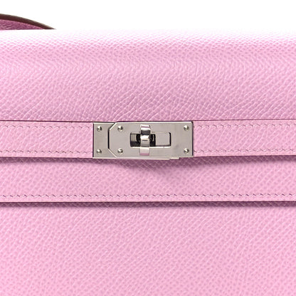 Hermes Epsom Kelly To Go Wallet Mauve Sylvestre 7 of 9