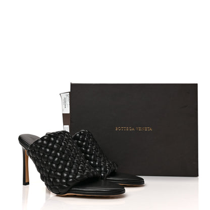 Bottega Veneta Nappa Padded Intreccio The Curve Sandals 37.5 Fondant 9 of 9