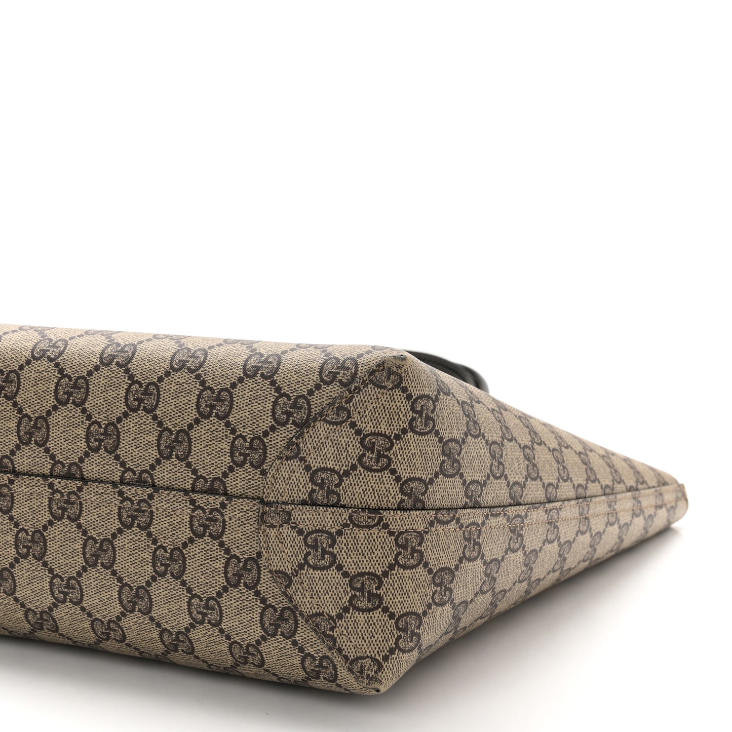 Calfskin GG Supreme Monogram Medium Reversible Tote Black