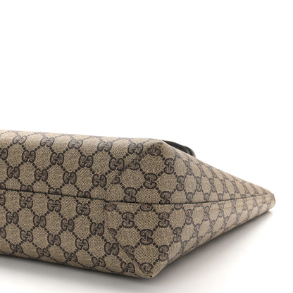 Gucci Calfskin GG Supreme Monogram Medium Reversible Tote Black 10 of 10