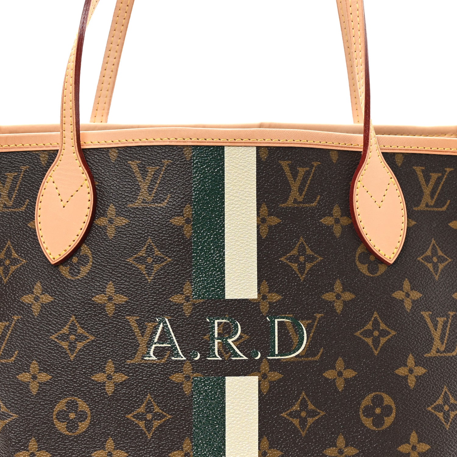 Louis Vuitton Monogram My LV Heritage Neverfull MM Ivory Vert