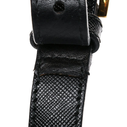 Prada Nylon Saffiano Crossbody Bag Black 17 of 18