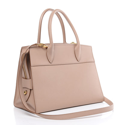 Prada Saffiano City Calfskin Medium Esplanade Cammeo 4 of 10