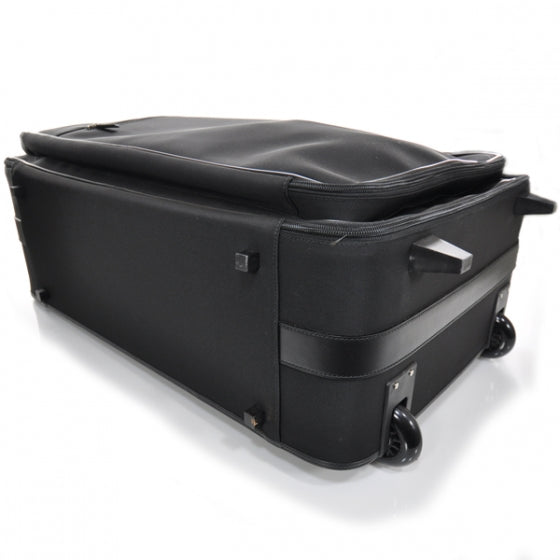Gucci Nylon Rolling Suitcase Trolly Black 4 of 8