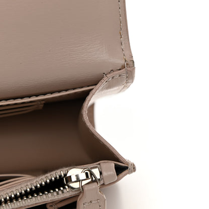 Saint Laurent Calfskin Monogram Sunset Chain Wallet Light Pink 8 of 11